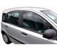 Deflettori Aria Per Fiat Panda 2003-2012 5-Porte Set 4 Antiturbo Antivento Heko