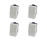Set 4 Deviatori Unipolari 16A 250V Compatibili Con Serie Matix