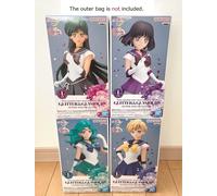 Set 4 figure Sailor Moon Eternal Glitter Glamours NEPTUNE URANUS PLUTO SATURN