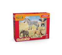 WILD LIFE africa STARTER SET miniature in resina SCHLEICH animali 42721 età 3+