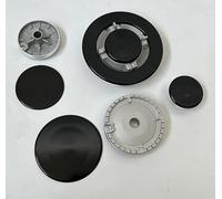 SET 4 fornelli COMPATIBILI CON FRANKE ARISTON INDESIT BEKO e alcuni MODELLI piani cottura a GAS ATTUALI E DATATI (VERIFICA MISURE)