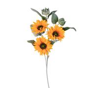 Set 4 Girasoli Artificiali per 5 68 cm