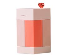 Set 4 in 1 dispenser per bottiglie da viaggio, a prova di perdite, ricaricabili, per shampoo, balsamo, lozioni, cosmetici, per viaggi, palestra, campeggio, materiale PP/PE, rosso/verde