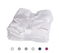 Set 4 lavette in cotone 30x30 cm, Sibilla