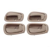 Set 4 Maniglie Interna Plastiche per Corolla Set 4 Maniglie Interna | Colore beige, compatibilità 1998-2002, design ergonomico, sostituzione diretta OEM, materiale plastico durevole