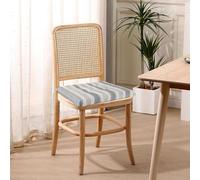 Set 4 o 6 Cuscini per Sedie da Cucina Made in Italy - Cuscini Sedie Cucina set da 4 e set da 6 40x40 cm spessore 6 cm - Copri Sedia da Cucina Artigianali (4, Grigio)