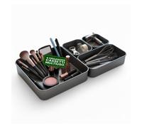 Set 4 Organizer Multiuso Impilabili in ABS di 3 Diverse Dimensioni