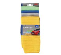 Set 4 panni assortiti in microfibra - 40x30 cm