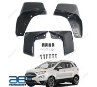 Set 4 parafanghi neri compatibili con Ford EcoSport Type 2 2018-2020 NUOVI