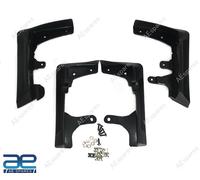 Set 4 Parafanghi Paraspruzzi Nero Compatibile Con Mahindra XUV 700 2021