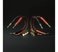 Set 4 passanti per cavi Dynavox Perfect Sound 4x26 cm Flex Bi-Wire 2x 2,5...