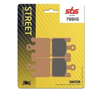 SET 4 PASTIGLIE FRENO SBS 788HS ANTERIORE PER KAWASAKI E SUZUKI SINTERIZZATE