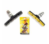 Set 4 pattini di freno V-BRAKE. Nero