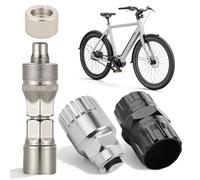 Set 4 per Estrattore Pedivella Bici, Bussola Movimento Centrale 20 Denti
