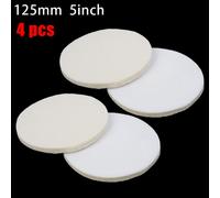 Set 4 pezzi 125 mm/5 pollici lana lucidatrice smerigliatrice ruota feltro disco