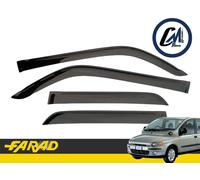 SET 4 PEZZI ANTIVENTO DEFLETTORI FARAD ANT+POST FIAT MULTIPLA 5 PORTE DAL 1998