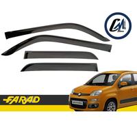 SET 4 PEZZI ANTIVENTO DEFLETTORI FARAD ANT+POST FIAT PANDA 3 SERIE 312 5P 2012