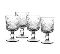 Pasabahce Set 4 Calici Multiuso, Timeless, Vetro, Trasparente, 32cl - trasparente vetro 5744732