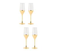 Set 4 Pezzi Calici Bicchieri Flute Champagne in Vetro 16 cl Arcopal