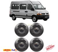 Set 4 pezzi coprimozzo ruota per Renault Master II 1998-2023 modello 8200035453