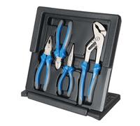 Set Di Pinze Silverline Expert 4 Pezzi Strumento Fai Da Te