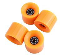 Set 4 pezzi distanziali cuscinetti ruote longboard skateboard 10 colori 60x45 mm