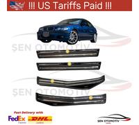 Set 4 pezzi piastra protezione battitacco porta per BMW E46 3 serie 2000-2006