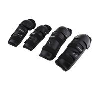Set 4 Pezzi Protezioni Ginocchio Moto Racing Knee Shin Elbow Pads