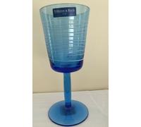 set 4 pezzi Villeroy & Boch conga blue calice crystal Limited edition