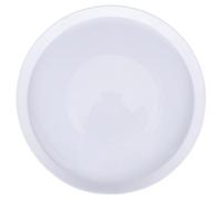 Set 4 Piatti piani in vetro opalino, 27 cm, bianco