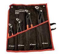 SET 4 PINZE POLIGRIP AUTOBLOCCANTI GIRATUBI PAPPAGALLO REGOLABILI 7" 10" 12" 16"