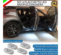 SET 4 PLACCHETTE LED ANTI POZZANGHERA PER MAZDA 2 III 6000K BIANCO