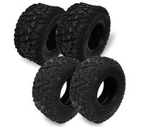 Set 4 Pneumatici 19x7-8 + 18x9.5-8 per Mini Quad ATV - Nuovo Disegno Tassellato