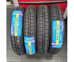 SET 4 PNEUMATICI NUOVI 125 R15 68S JOURNEY CLASSIC 125 15 CITROEN 2CV