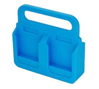 Set 4 porta batteria ABS turchese per organizer batteria 20 Volt