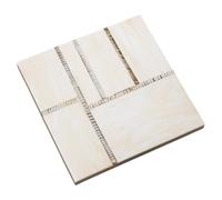 SET 4 POSAVASOS RESINA/HUESO/MADERA_10X10X0,8CM