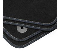 Set 4 Premium Tappeti Auto Antiscivolo In Velours per VW ID.5 2022-