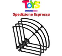 Set 4 protezioni nere Eliche Drone Syma X8 Drone Tekk Tiger Zenith H809 GPS