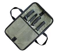 Set 4 Pz. Coltelli da Barbecue con Spatola e Forchettone - Tenartis Made in Italy