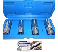 SET 4 PZ ESTRATTORI PRIGIONIERI A RULLO VITE ESTRATTORE 1/2" 6 8 10 12mm