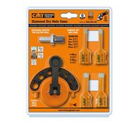 CMT-SET 6 PZ CON 4 PUNTE DIA X GRES S=M14 D=6/8/10/12mm DX +2ACC