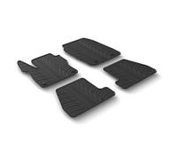 SET 4 PZ SERIE TAPPETI IN GOMMA SU MISURA FORD FOCUS DAL 2014 AL 2018
