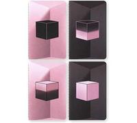 Moleskine x BLACKPINK Set 4 Cahier Journal Album Square Two, Quaderni con Pagine Bianche con Copertine Flessibili e 16 Fogli Staccabili, Formato Pocket 9 x 14 cm