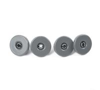 Set 4 Ruote Cesto Lavastoviglie 40x40x8mm Set 4 Ruote Cesto | Compatibilità perfetta, per zanussi per electrolux per aeg, per facile installazione, ripristina scorrimento