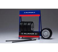 SET 4 RUOTE PER 1:18 ALPINE