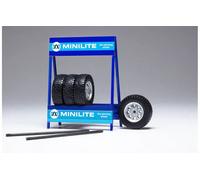 SET 4 RUOTE PER 1:18 MINILITE