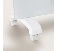 Set 4 Ruote Per EVERWARM GPH1500/GPH2000 E WARM CRYSTAL 2000W/2500W Bianco