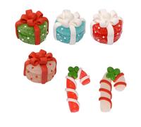 Set 4 scatola PACCHETTO REGALO 2 Bastoncini in zucchero per decorazione torte