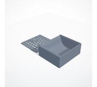 Set 4 scatole portarisorse stampate 3D per organizer Hegemony