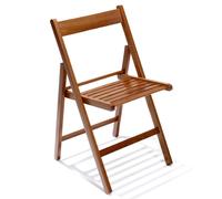 SET 4 SEDIA LEGNO NOCE CHIUDIBILE CASA PIC-NIC ITALIA PIEGHEVOLE SM 6 2023